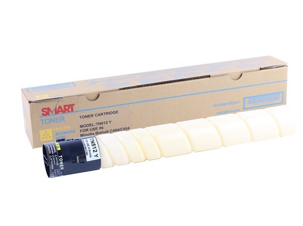 Konica Minolta TN-512 Smart Sarı Toner C454-C554 TN-324 C258-C308-C368